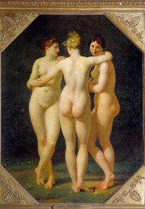 The three Graces by Jean Baptiste Regnault