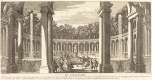 The Colonnade by Jean Baptiste Rigaud