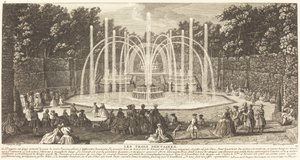 The Three Fountains by Jean Baptiste Rigaud