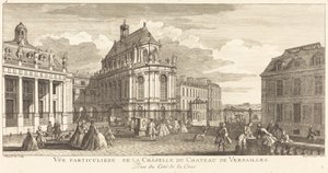 Particular View of the Chapel of the Chateau de Versailles by Jean Baptiste Rigaud