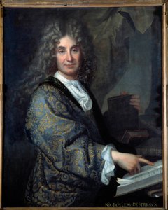Portrait of Nicolas Boileau, French Writer
