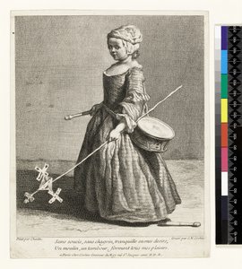 Le Jeune Soldat, engraved by Charles Nicolas Cochin I