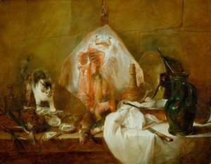 The Ray, Also Called Kitchen Interior by Jean Baptiste Simeon Chardin