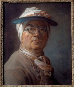 Self-portrait (with the Green Shade)