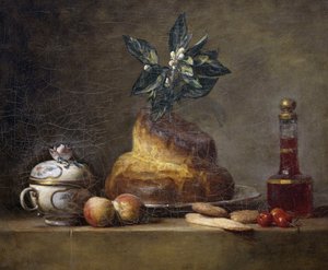 Still Life with Brioche
