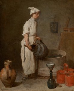 The Cellar Boy, 1738 by Jean Baptiste Simeon Chardin
