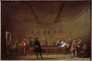 The Pool Party by Jean Baptiste Simeon Chardin