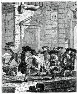 Exit From The College, 1885