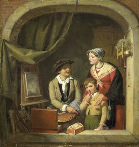 Becoming a Painter by Jean Baptiste Van  Eycken