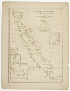 Arabian Gulf or Red Sea, engraved by Thomas Bowen, 1788 by Jean Baptiste after dAnville