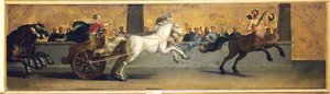 The Education of Achilles: Chariot Racing, Mid-Late 17th Century by Jean Baptiste de Champaigne
