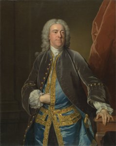 The Right Honourable Stephen Poyntz, of Midgeham, Berkshire, c.1740 by Jean Baptiste van Loo