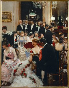 An Evening Entertainment by Jean Beraud
