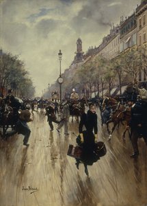 Four PM at the Carrefour Drouot and the Grand Boulevard