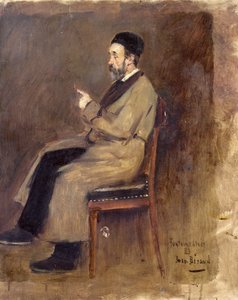 Portrait of J. J. Weiss by Jean Beraud