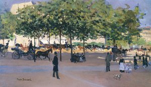 Promenade on a Sunday Afternoon, Paris