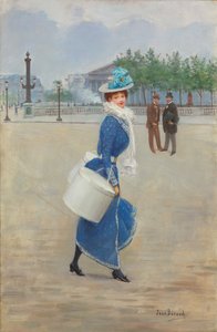 On the Place de la Concorde