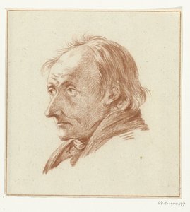 Bust of a Man, Facing Left by Jean Bernard