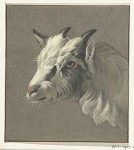 Head of a Goat, Facing Left by Jean Bernard