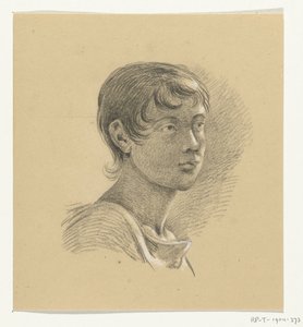 Head of a Boy, Facing Right