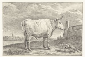 Standing Bull, Facing Right by Jean Bernard