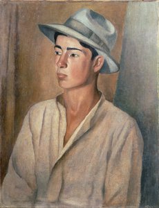 Man with a Hat by Jean Berque
