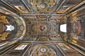 Apotheosis of St. Francis, Church of St Francis, Sassuolo, Italy by Jean Boulanger