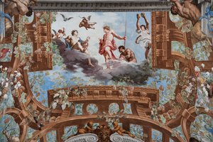 Bacchus and Venus and putti