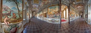 Orbicular view of the Bacchus Gallery by Jean Boulanger