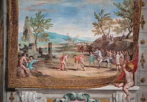 The Meeting in Egypt of Proteus, King of Memphis, with Bacchus