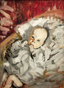 Child in a Cradle