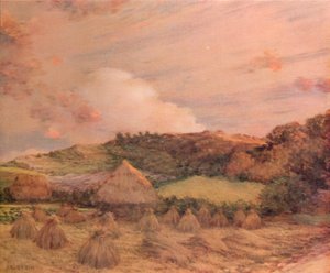 Les Meules, c1885 by Jean Charles Cazin