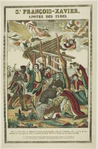 St. Francis Xavier, Apostle of the Indies by Jean Charles Pellerin