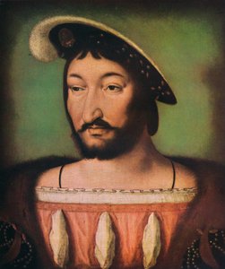 Portrait of Francois I of France by Jean Clouet