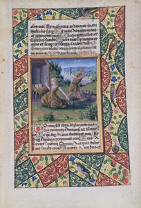 Adam and Eve Toiling, from Book of Hours of Louis dOrleans