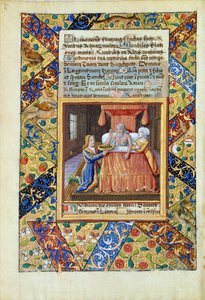 Isaac blessing Jacob, from 