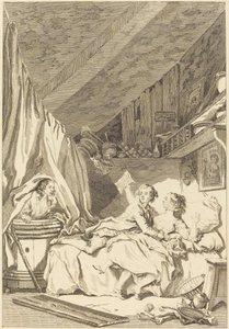 The Cobbler by Jean Dambrun after Jean Honoré Fragonard