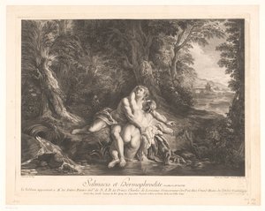 Hermaphroditus Embraced by Salmacis (Salmacis et Hermaphrodite)