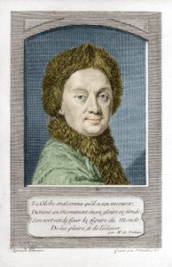 Pierre Louis Moreau de Maupertuis, Astronomer, Engraved by J. Daullé in 1755