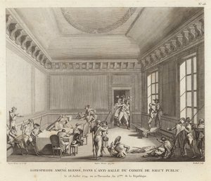 Maximilien de Robespierre Leads an Assault