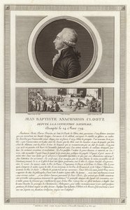 Portrait of Jean-Baptiste du Val-de-Grace, baron de Cloots