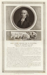 Portrait of Jean-Marie Roland, vicomte de la Platiere