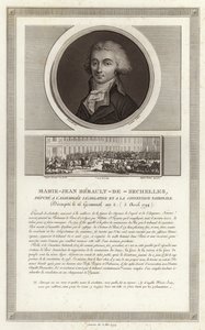 Portrait of Marie-Jean Herault de Sechelles