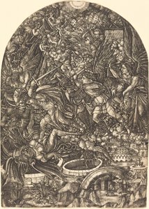 Saint Michael and the Dragon by Jean Duvet