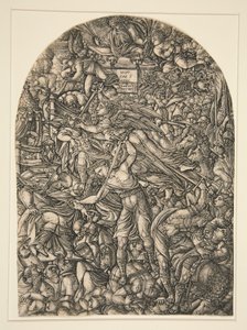 The Angel Sounding the Sixth Trumpet, from the Apocalypse Series by Jean Duvet