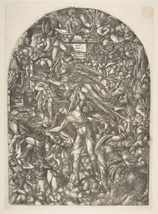 The Angel Sounding the Sixth Trumpet, from the Apocalypse by Jean Duvet