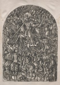 The Apocalypse: Christ Mounted on a White Horse by Jean Duvet