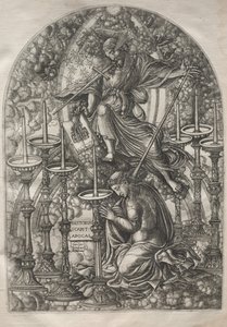 The Apocalypse: St. John Sees Seven Golden Candlesticks by Jean Duvet