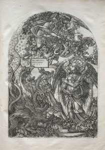 The Apocalypse: St. Michael and the Dragon by Jean Duvet