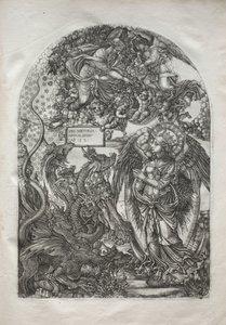 The Apocalypse: St. Michael and the Dragon, 1546-1556 by Jean Duvet